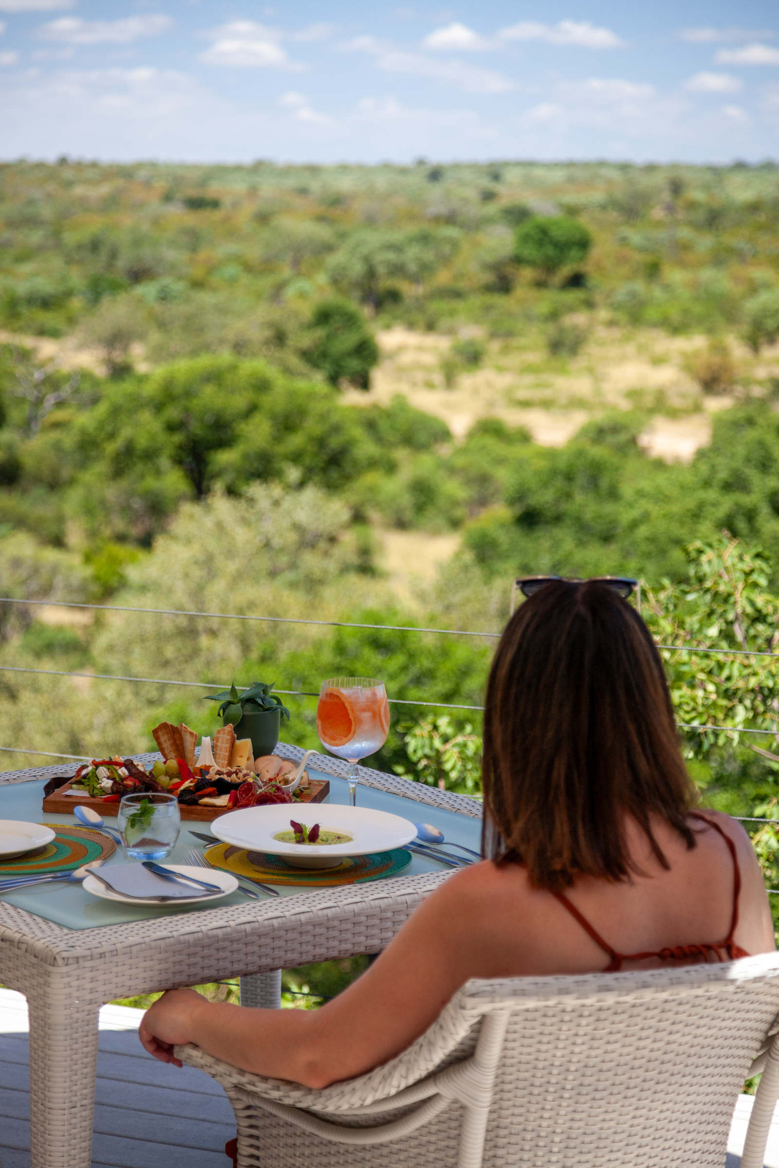 Dining at Leopard Hills